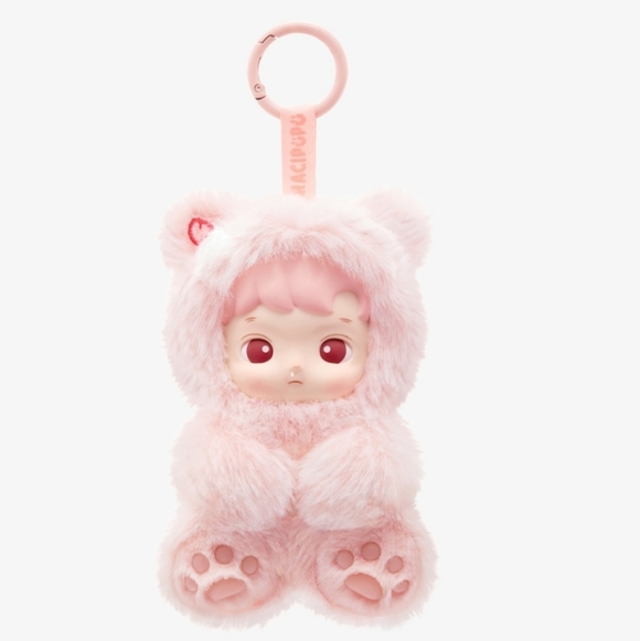 POP MART Accessories - HACIPUPU Gummy Bear Series-Vinyl‎ Plush - Peach Flavor